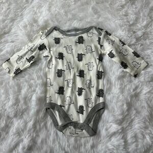 White and Grey Sleepsuits-babygrows
